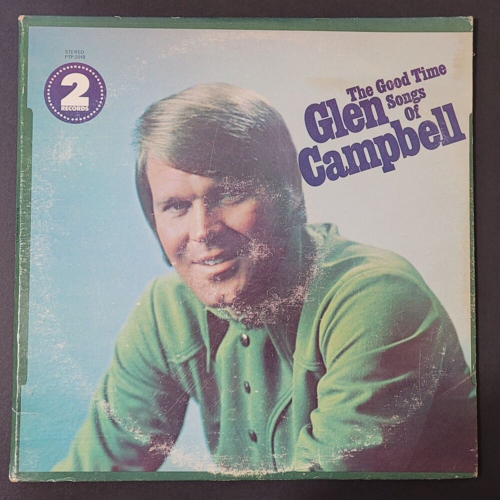 Glen Campbell 2LP - The Good Time Songs Of - Pickwick G+/VG Country '73
